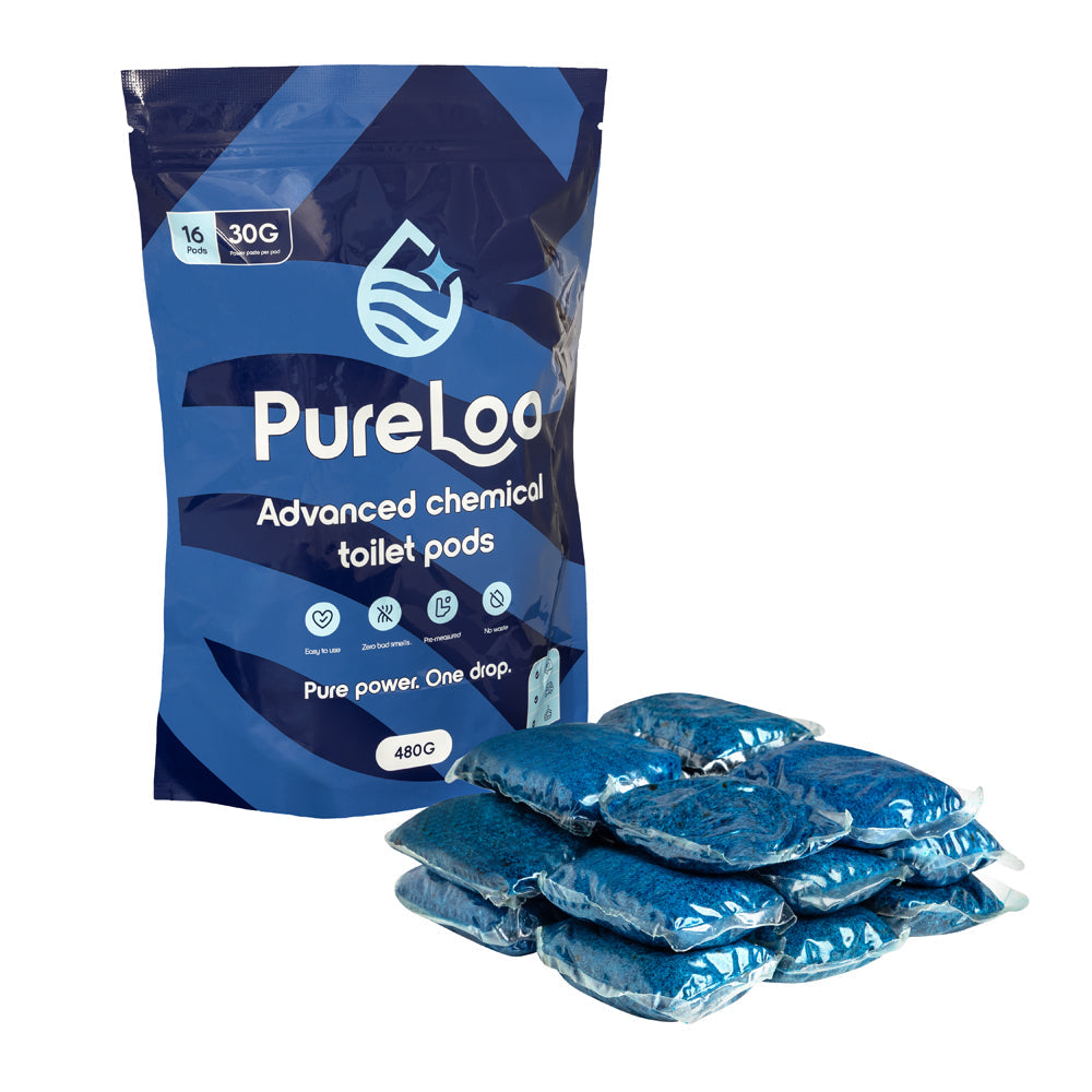PureLoo Pods voor het chemisch toilet 16 stuks
