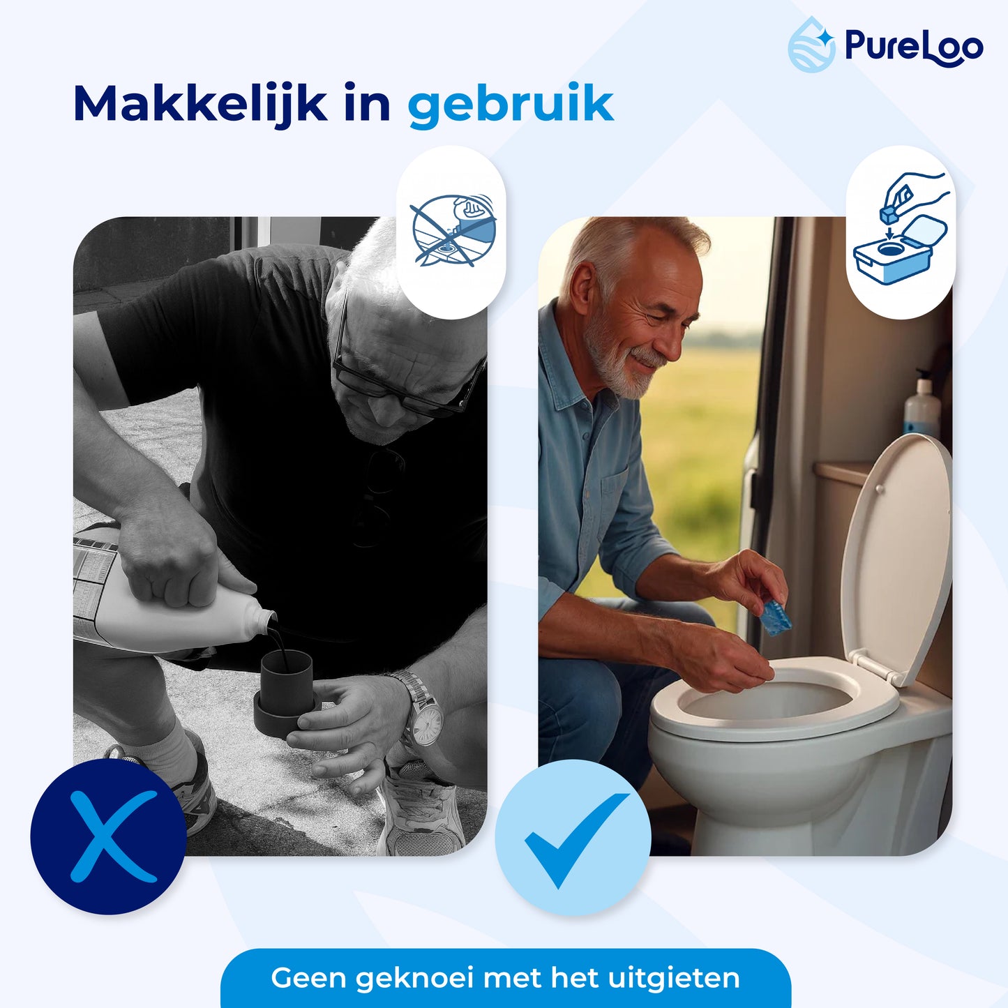 PureLoo Pod voor het chemisch toilet - 16 stuks