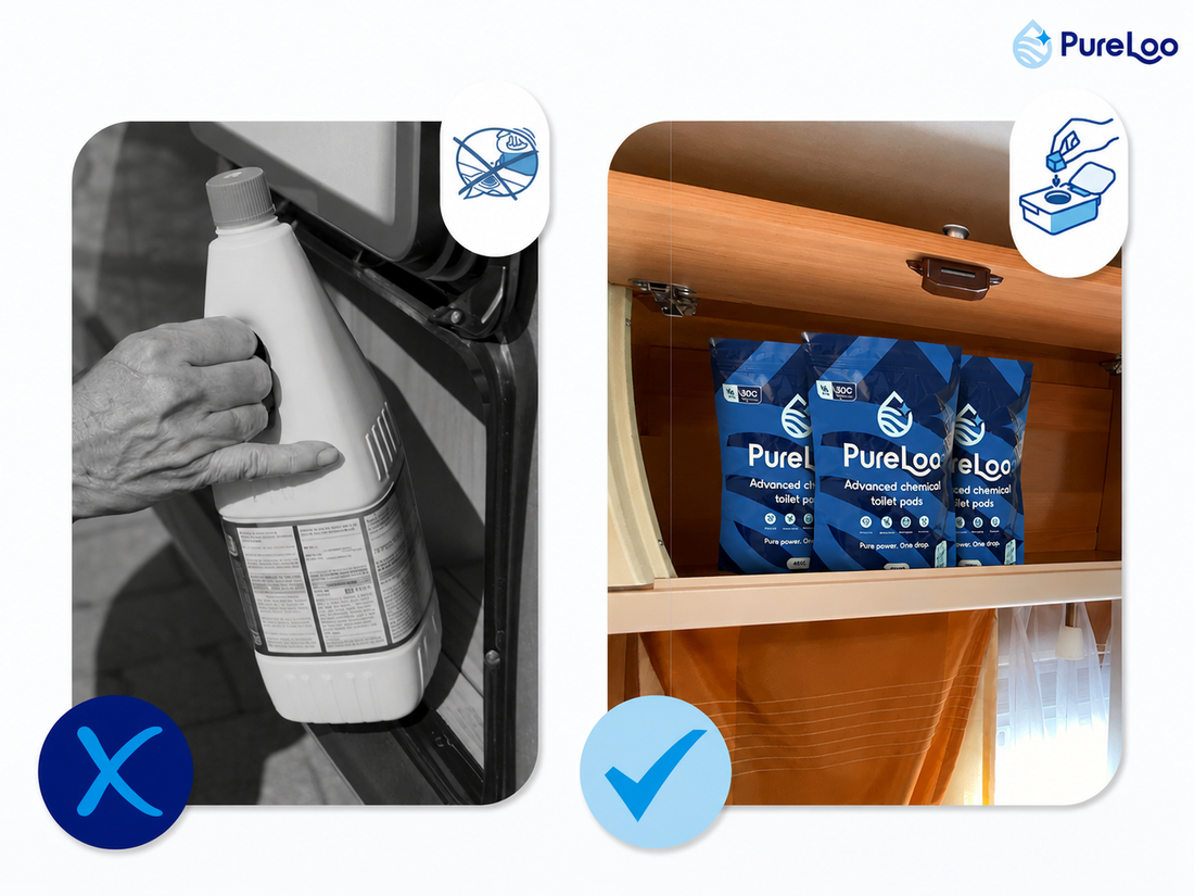 PureLoo Pod voor het chemisch toilet - 16 stuks
